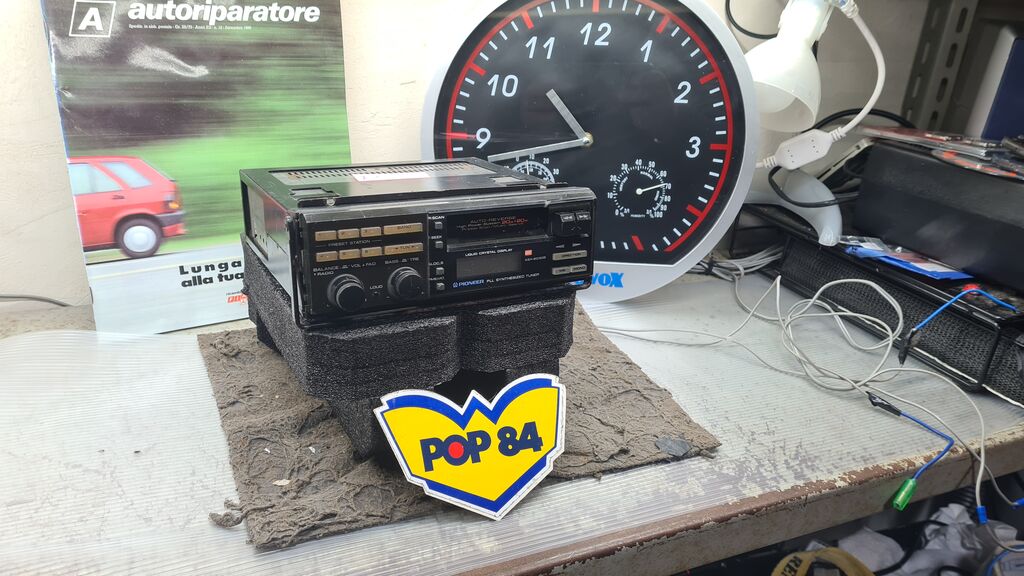 4858400 Autoradio Vintage Anni 80