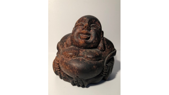 4902637 BUDDHA ANTICO IN LEGNO