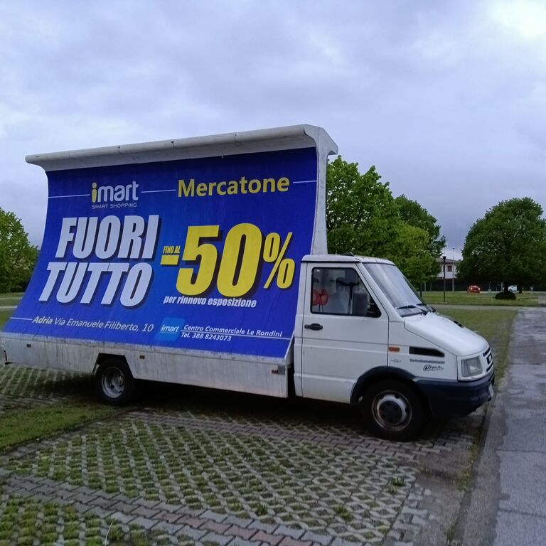 4885458 Camion vela Pubblicitario a