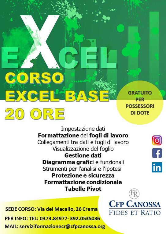 4872968  corsoCORSO EXCEL BASE