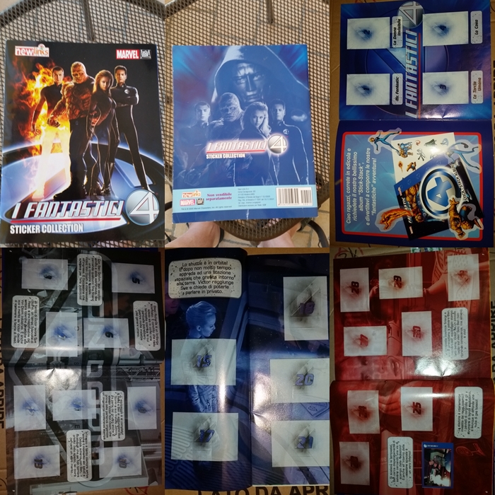 4741474 FANTASTICI 4 ALBUM+FIGURINE+CARD