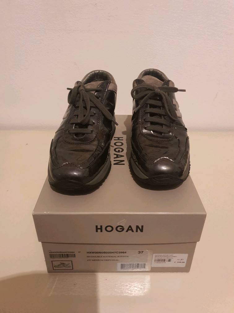 4123495 HOGAN SPORTIVO  H RILIEVO GRIGIA