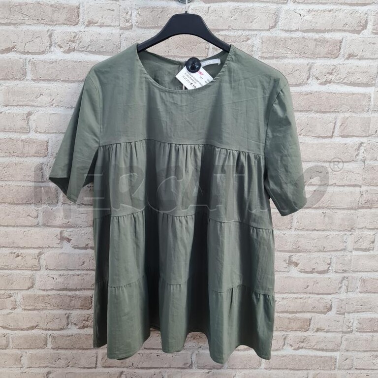 4979769 Maglia donna mua verde militare