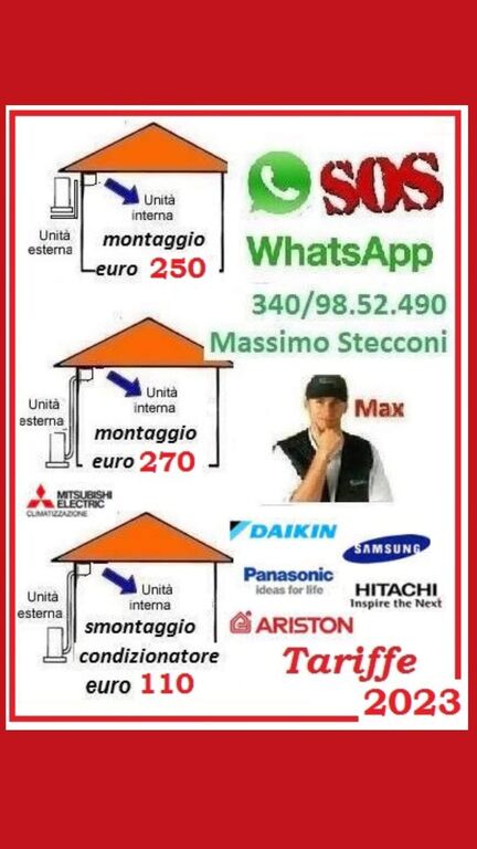 5231122  Montaggio condizionatore