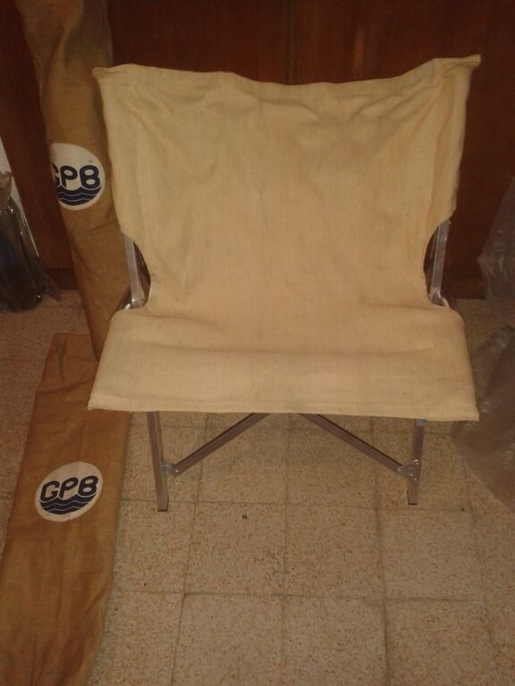 4865745 N.2 poltrone gpb da campeggio