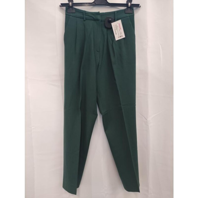 4817117 Pantalone donna verde pomandere