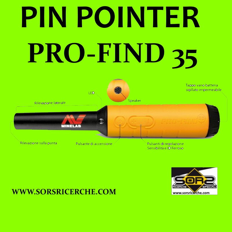 4824160 PINPOINTER  PRO FIND 35 MINELAB