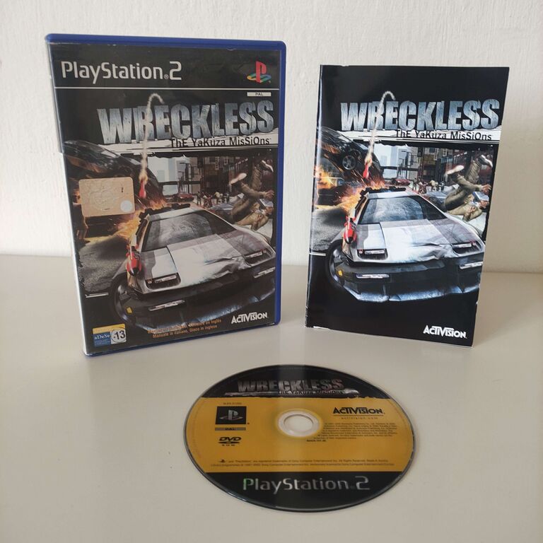 4793401  PS2  WRECKLESS  THE YAKUZA